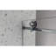 Porte de douche sans cadre 4876 avec fermeture en douceur, membrane Nano-Easy-Nettoyage et anti-déflagrant, poulies en acier inoxydable 304 de 70 mm-129482152