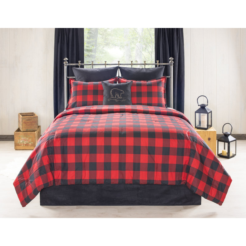 Cotton Plaid Comforter