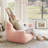Oversized Bean Bag Chair for Adults, 2-Seater Loveseat Sofa, Bean Bag Couch with Filler Giant Living Room Bean Bag Chair with Pocket, Big Lazy Sofa Accent Chair for Gaming, Reading-382002054