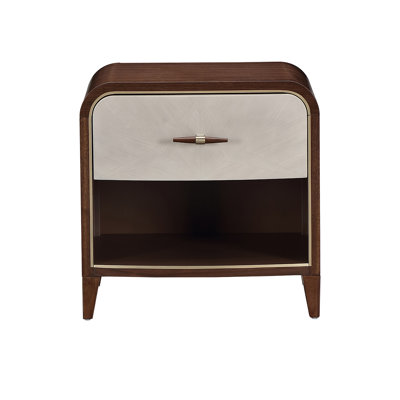 Houston Small Nightstand - Walnut