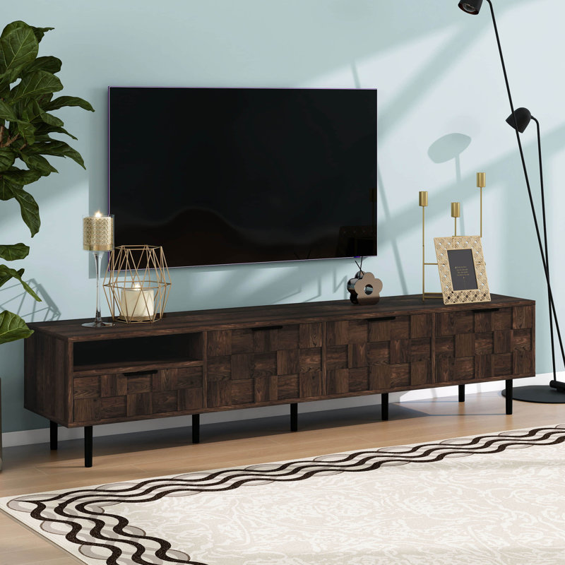 Meuble télé 78 pouces Mid Century Modern