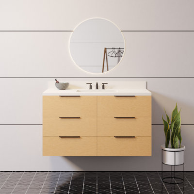 Mitchell 42'' Single Bathroom Vanity with Top