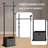FREESTANDING COATRACK WITH BASKET-111057883