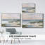 «Soft Morning Sea», reproduction sur toile avec cadre flottant-94358912-94358914