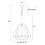 Cranford 16" W 5-Light Geometric Chandelier