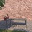 Alyisa Rectangular Glass Outdoor Dining Table