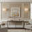 Transitional 1 Light Glass Petal Wall Sconce-2035926180