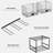 Wall Mounted Garage Shelf With Wire Basket