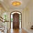 Bead Chain Flower Ceiling Light ( Tiffany-style)