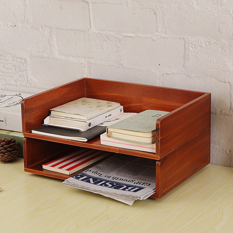 Bamboo Desk Organiser