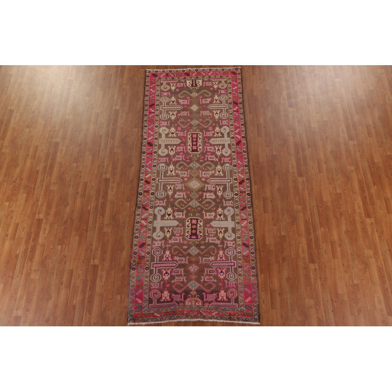 Tapis de couloir géométrique 4 x 11