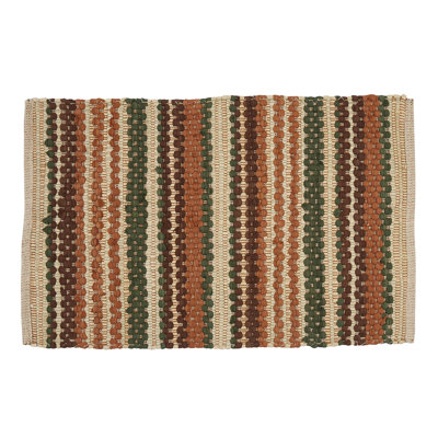 Jannett Cotton Striped Indoor Rug
