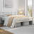 Graceful Scroll Platform Bed with Multiple Size and Color-2103365497-2061060800