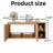 36" Wall Mounted Bathroom Vanity , Floating Bathroom Cabinet With Sink Combo Set, Bathroom Storage Cabinet With Open Shelving Unit-124840800