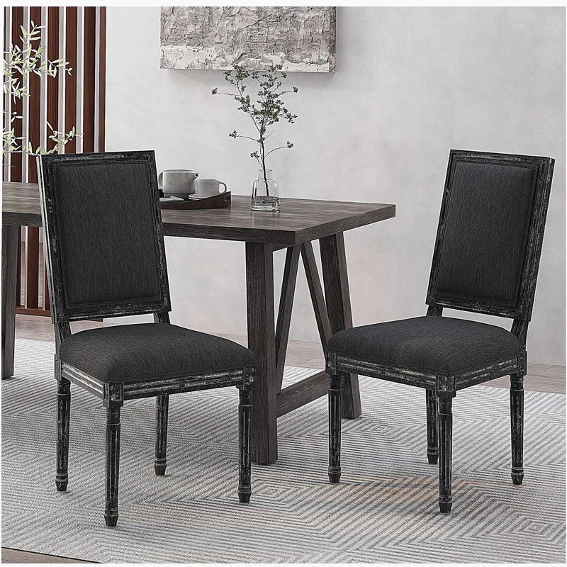 Chaise de salle à manger, Noir