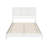 Amandah Low Profile Solid Wood Panel Bed-1063239668-1063239664