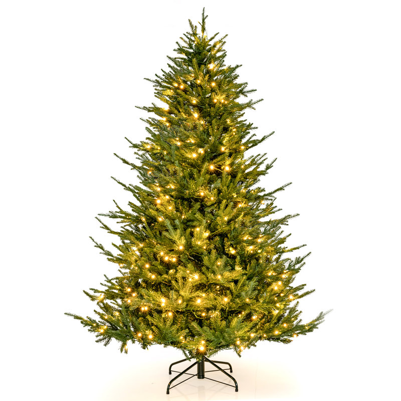7 Ft. Christmas Tree With Light, Quick Set Up, 7'