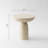 Fiberglass Mushroom-Shaped Accent Table-1982316226