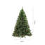 270cm H Artificial Pine Christmas Tree