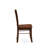 5 Piece Dining Table Set for 4 Includes a Rectangle Kitchen Table with Butterfly Leaf and 4 Dining Room Chairs, Mahogany-681675385-681675384-681675367