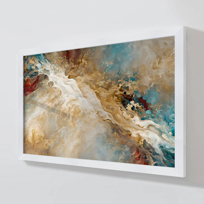 Genèse 28:12. Porte du ciel par Mark Lawrence, H 21,5 po x l 27,5 po x P 0,75 po, Acrylique encadré, Noir