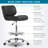 Inbox Zero Creasy Vinyl Drafting Chair