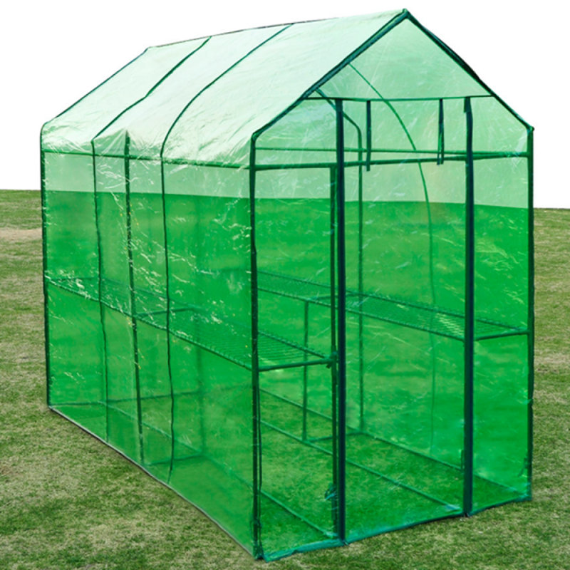 1.2m W x 2.4m D Greenhouse