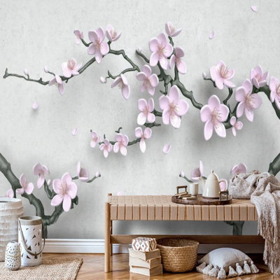 Série de fleurs de cerisier en sérénité