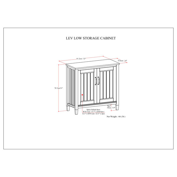 Dimensions du produit