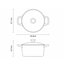 Tramontina Bestow Enamelled Cast Iron Casserole 28 cm-127373157