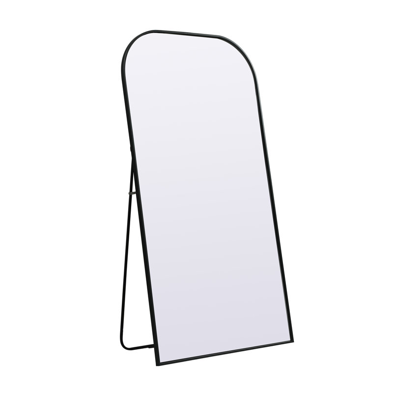 Miroir de plancher Sabine, Noir, 76 po x 32 po