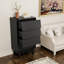 Commode à 4 tiroirs, organisateur de rangement de style rétro-1525010341
