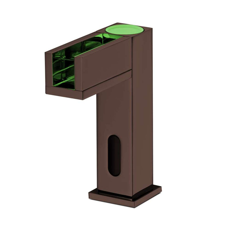BathSelect Oil Rubbed Bronze Hand Free Commercial Automatic Sensor LED Basin Faucet