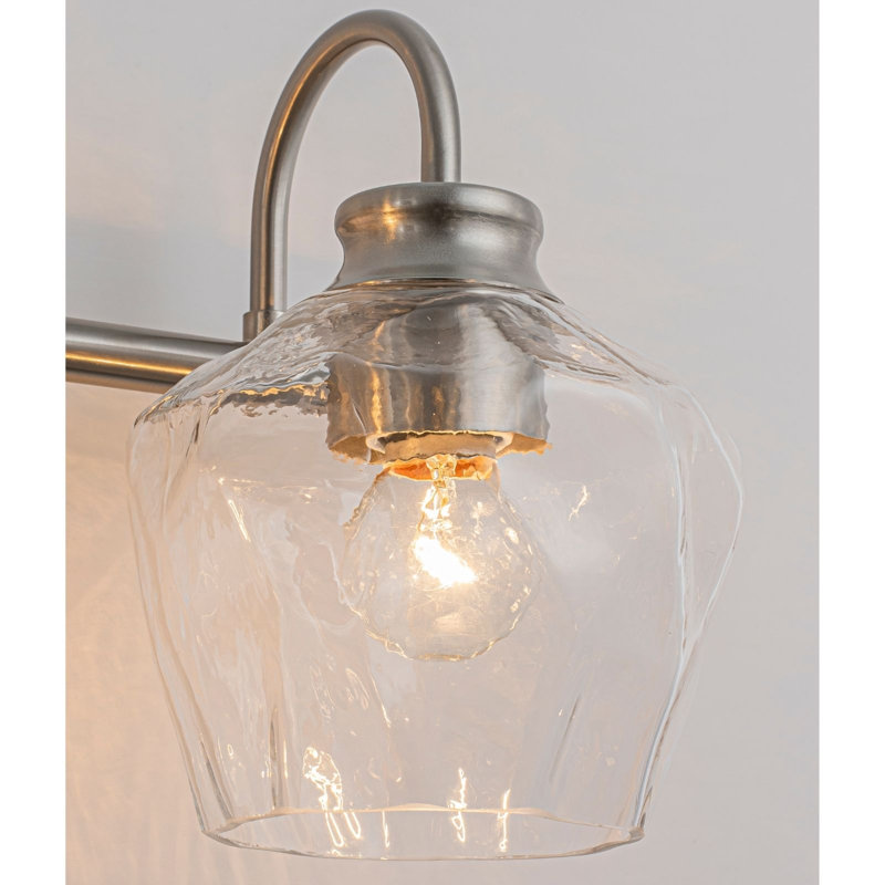 Éclairage pour meuble-lavabo à intensité variable Montalto, Chrome, Quatre lumières