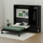 Lit escamotable Farmhouse multifonctionnel avec garde-robe et tiroirs, lit plateforme pliable grand format-132941780