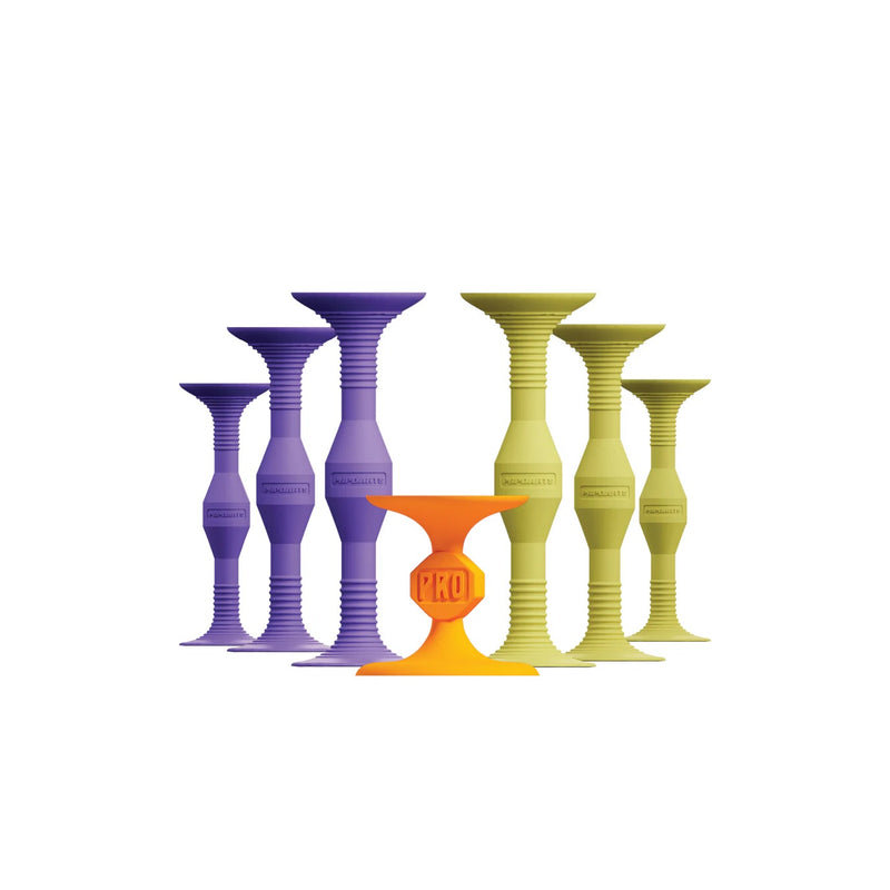 Pro Pack (mauve et jaune), Jaune/mauve/orange