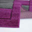 Havana Geometric Purple Grey Large Rugs – Modern Living Room Carpet, Bedroom & Hallway Runner | Soft, Non-Shedding, Stain Resistant Floor Mat-932898833