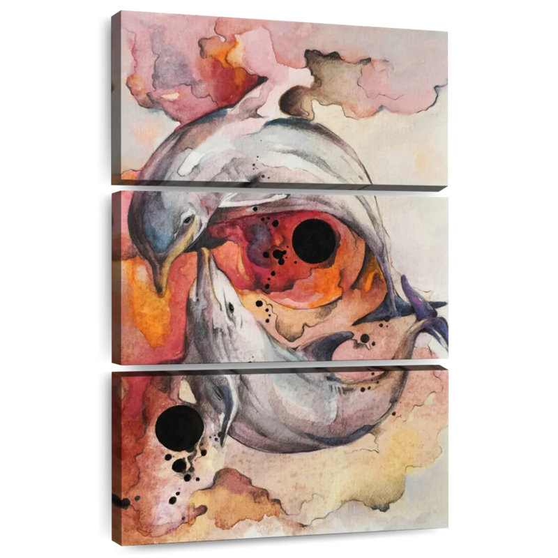 Hardie Dolphin Couple, 32" H x 20" W