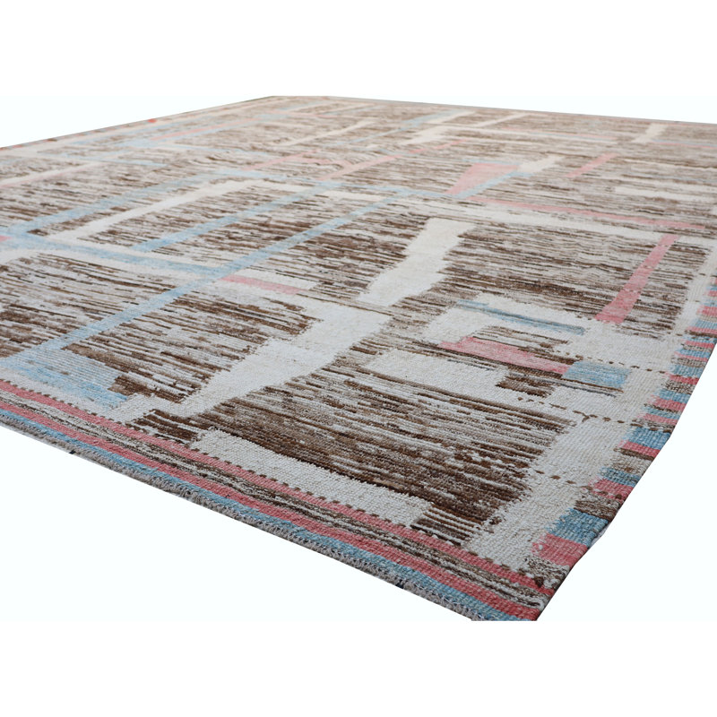 Tapis multicolore de haute qualité noué à la main