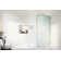 Aurora 30 in. x 58.25 in. Frameless Fluted Radius Single Fixed Bath Panel