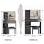 Ensemble de meuble-lavabo de 37 po avec tabouret-457954251