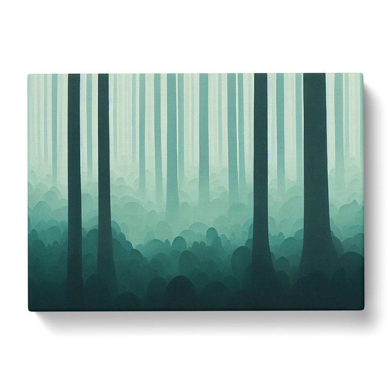 Stylish Forest - Wrapped Canvas