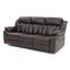 Canapé inclinable Daria G686-RS, brun foncé