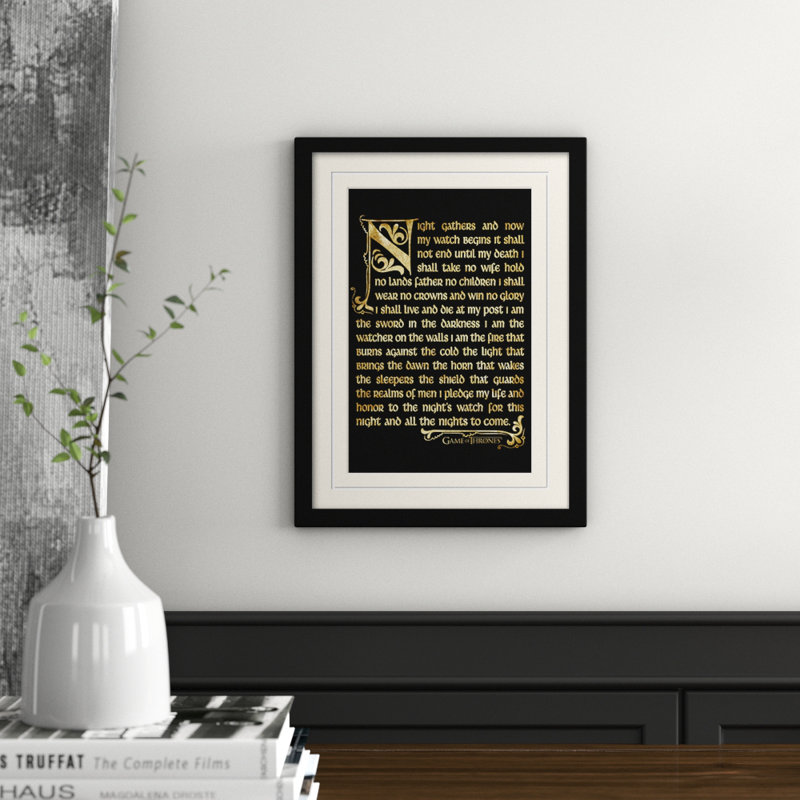 Single Picture Frame Print
