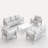 Arreana 7 - Person Patio Conversation Set with Cushions-54821048