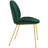 Scoop Gold Stainless Steel Leg Performance Velvet Dining Chair-819458945