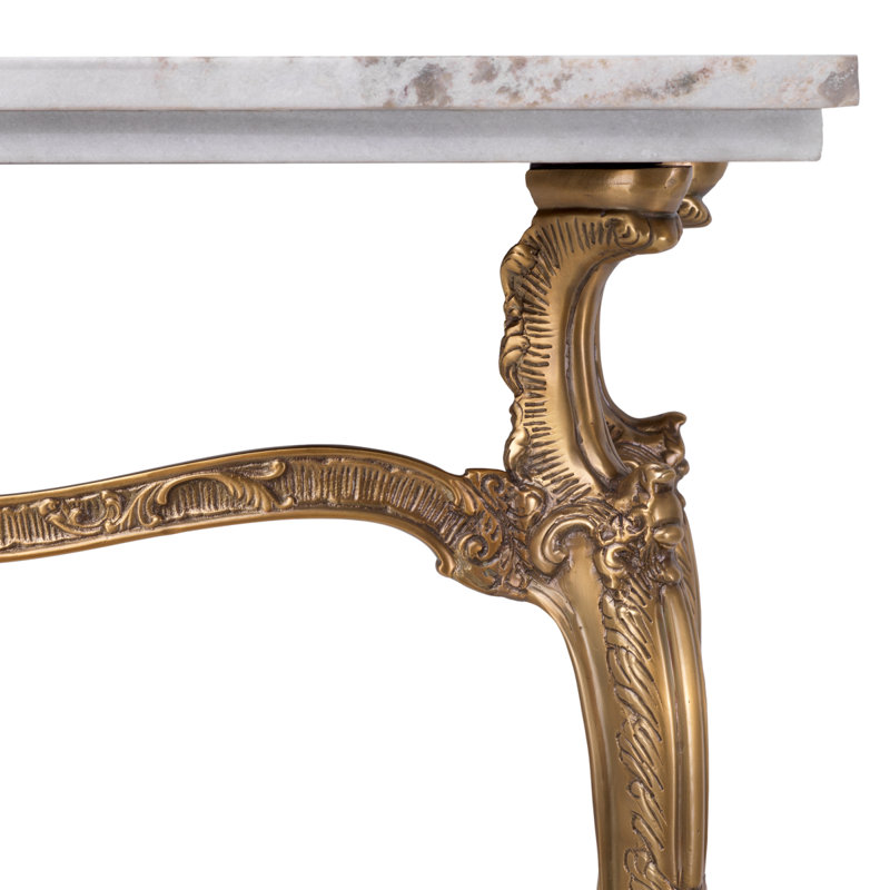 34.45'' W Marble Console Table