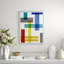 Cubed 1' Framed Print on Glass