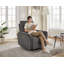 Fauteuil inclinable électrique pivotant pivotant 37 po 3 en 1-1280107320
