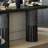 Browder Medieval-style solid wood entrance table-126743369
